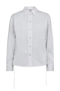 PoppyCC Eyelet Tie Shirt 4000White 35180