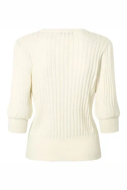 7493RDFSorrelPoi knit 01 White RDF747