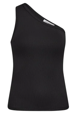 RiettaCC Rib Asym Tank 96Black 33073