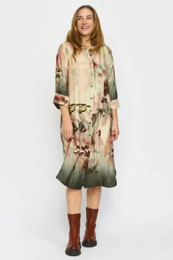 RILEY.EA25 KHAKI FLOWER RILEY.EA25