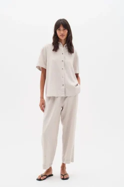 RimoneIW Driza Culotte Pants Haze Melange 30110459