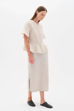 RimoneIW Skirt Haze Melange 30110364