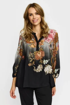 Rina BLACK FLOWERS 1021379