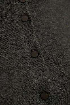 Rita Cardigan Dark grey melange 30100784