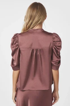 Roella Hearvy Sateen DARK ROSE 162590