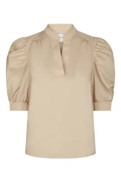 ROELLA POPLIN Dark Sand 164283