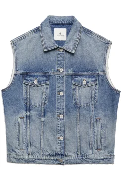 RORY VEST Vintage Blue A0110857
