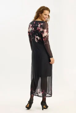 Rose dress Burgundy 16888