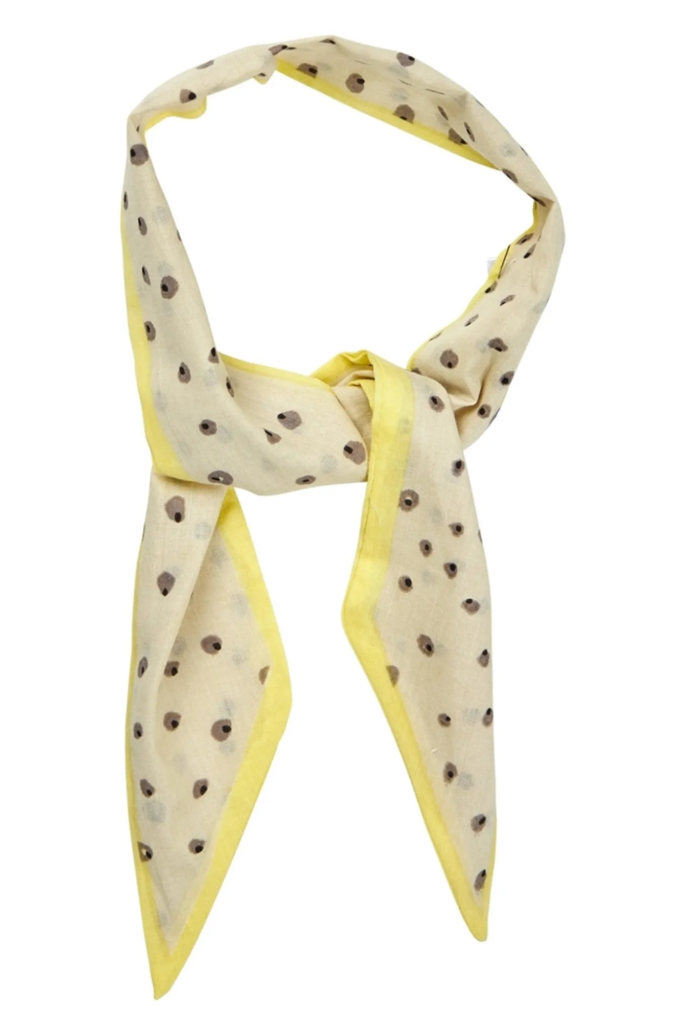 RosemaryLL Neck Scarf 93 Light Yellow 7000500033