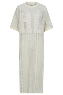 Rough Lace Team Dress OffWhite HL10026