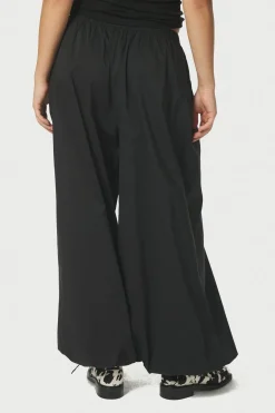 Roxane Balloon Poplin Pants Black 167403