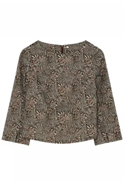 Sally, blouse 92072Mocha 60603/6771