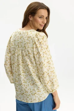 Sam blouse Butter yellow 17046