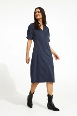 Sandra dress Navy 16526