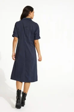 Sandra dress Navy 16526