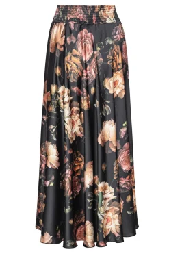 SAVANNAH NEDERDEL Scarf Print, Dark Navy. SAVANNAH