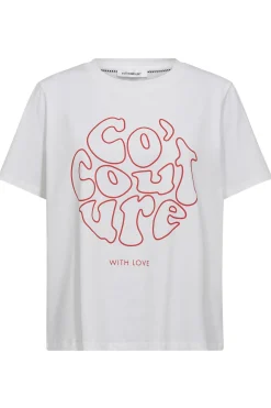 SiaraCC Cocouture Tee 40066WhFLame 33148