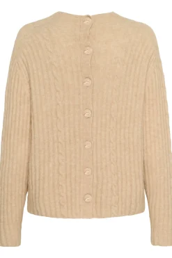 SLAnina Cable Pullover Parchment Melange 1309081 30408866