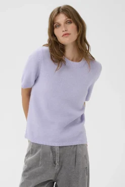 SLAnina Pullover SS Purple Heather 143911 30409013