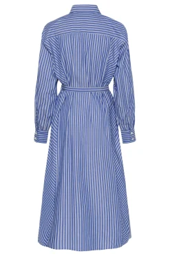 SLCalken Shirt Dress LS Nouvean Navy Stripe 304530 30408913