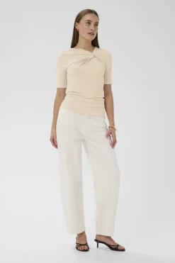 SLClara Bellina Tee Oatmeal 130401 30409051