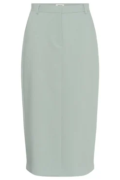 SLCorinne Long Pencil Skirt Silver Blue 30408085