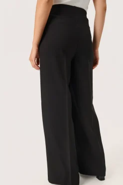 SLCorinne Wide Long Pants Black 30407228
