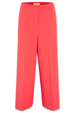 SLCorinne Wide Pants Hot Coral 30407013