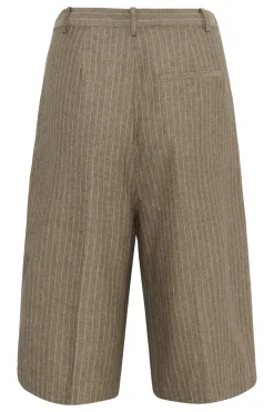 SLGinevra Malika Shorts Cappucino Pin Stripe 304684 30409040