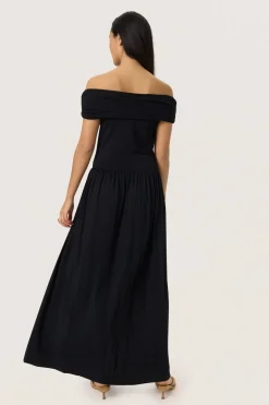 SLHanadi Off Shoulder Dress Black 30408524