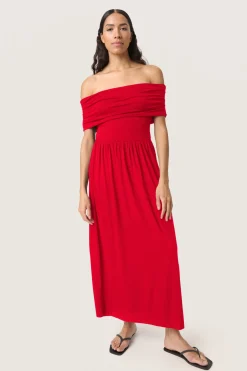 SLHanadi Off Shoulder Dress Salsa 30408524