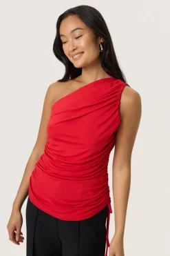SLHanadi One Shoulder Top Salsa 30408526