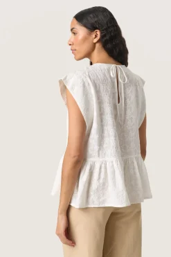 SLIsja Top Broken White 30408625