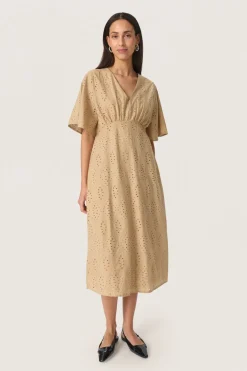 SLJoella Dress Travertine 30408221