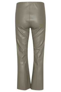 SLKaylee PU Kickflare Pants Brindle 30404598