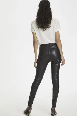 SLKaylee PU Leggings Black 30403303