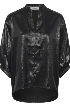 SLMirmir Amily Blouse 3/4 Black 194008 30408743