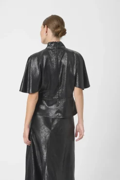 SLMirmir Blouse SS Black 194008 30408746