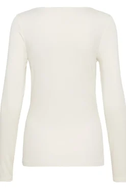 SLNaida VNeck Tee Broken White 111001 30408885