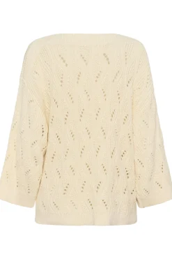 SLRava Nanna Pullover 3/4 Whisper White 110701 30409009