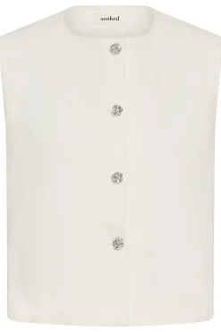 SLRina Waistcoat Whitecap Gray 120304 30409058