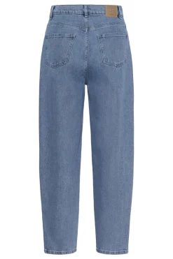 SLRinatina Barrel Jeans Medium Blue Denim 301130 30409277