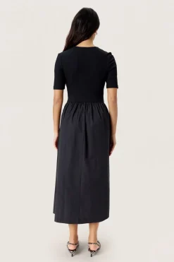 SLSimone Phoebe Dress SS Black 30408550