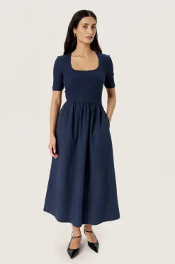 SLSimone Phoebe Dress SS Night Sky 30408550