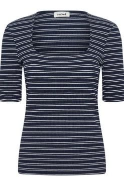 SLSimone Striped Tee India Ink Stripe 304705 30409050