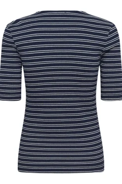 SLSimone Striped Tee India Ink Stripe 304705 30409050