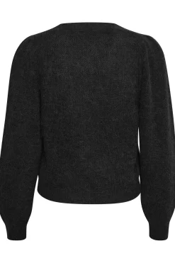 SLTuesday Puf Cardigan LS Black 30406251