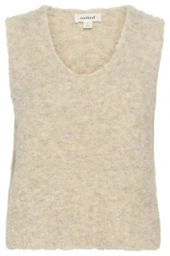 SLVenessa Vest Oatmeal Melange 30407691