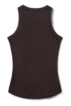 SNOS434 7141 Dark Brown Black striped SNOS434