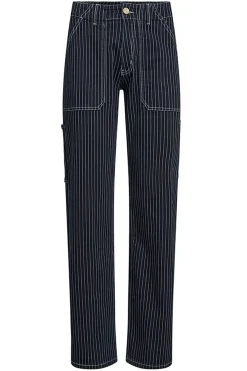 SNOS515 BUKSER Dark Blue Stripe SNOS515